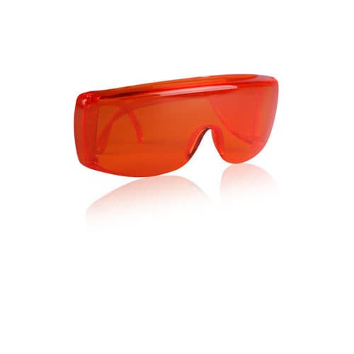 Keystone Econo UV Protective Safety Glasses, Orange, 36-00210 thumbnail 2