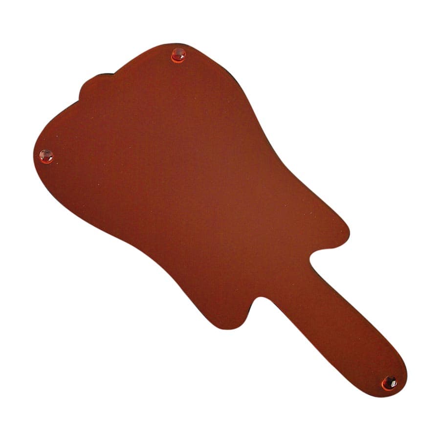 Plasdent Hand Held Tooth Shaped Curing Shield, 5-1/2" x 11", 1860TH - Tooth Curing Shield 5-1/2" x 11" - Image 1