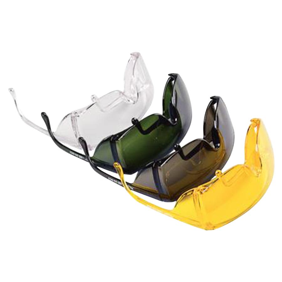 EyeSavers Protective Safety Glasses, Yellow Frame/Yellow Lens, Polycarbonate, UV Protection, One Size Fits All, 1/Pack, 19S thumbnail 2