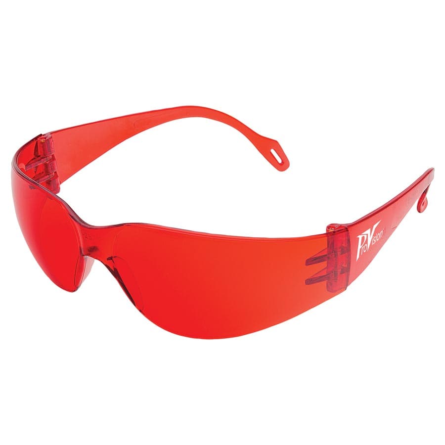 Palmero ProVision Bonding Wraps Eyewear, Fog-Free, Red/Orange Lens, ANSI Z87.1, 1/Pk, 3600 thumbnail 10