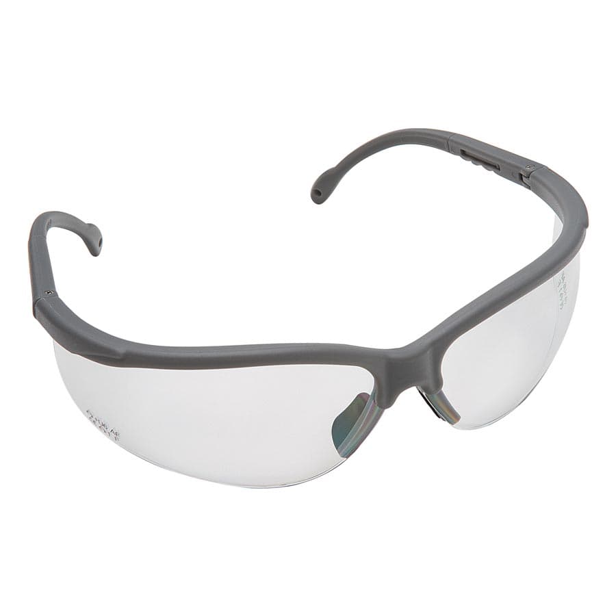 Palmero ProVision Sphere-X Wrap Safety Eyewear, Clear Lens, Platinum Frame, Adjustable Arms, 1 Pair, 3708 thumbnail 9