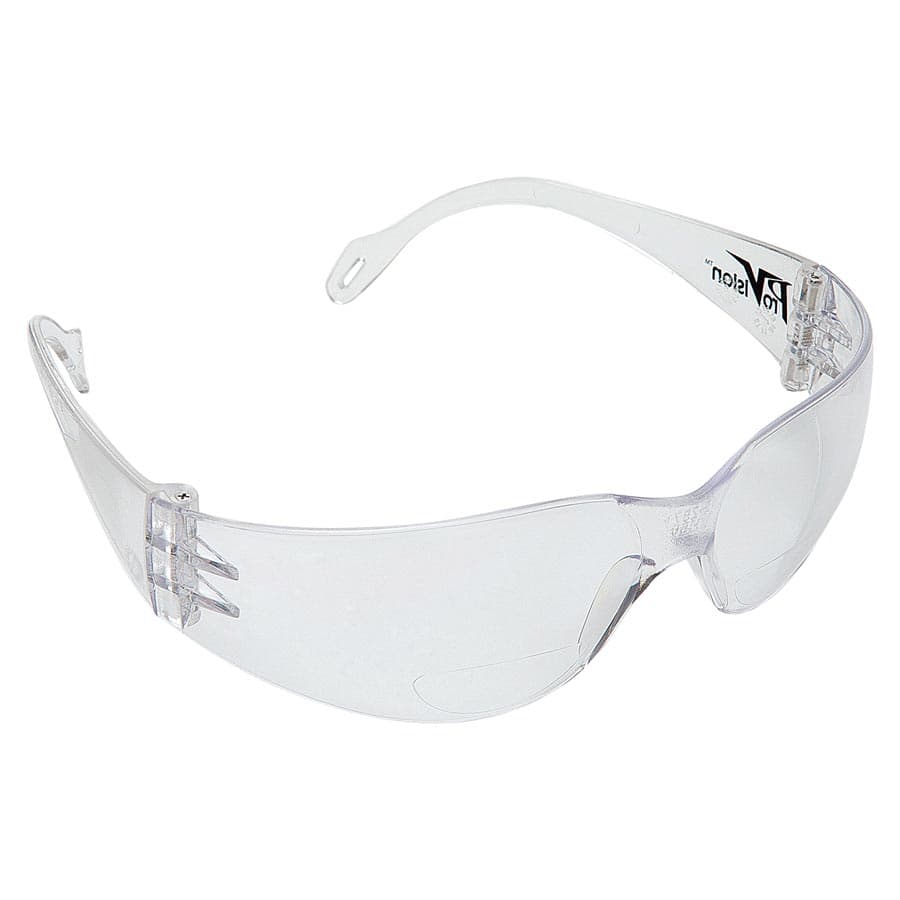 Palmero Cool Wraps Bifocal Safety Eyewear, 1.5 Diopter, Clear Frame & Clear Lens, ANSI Z87.1, 3730B thumbnail 11