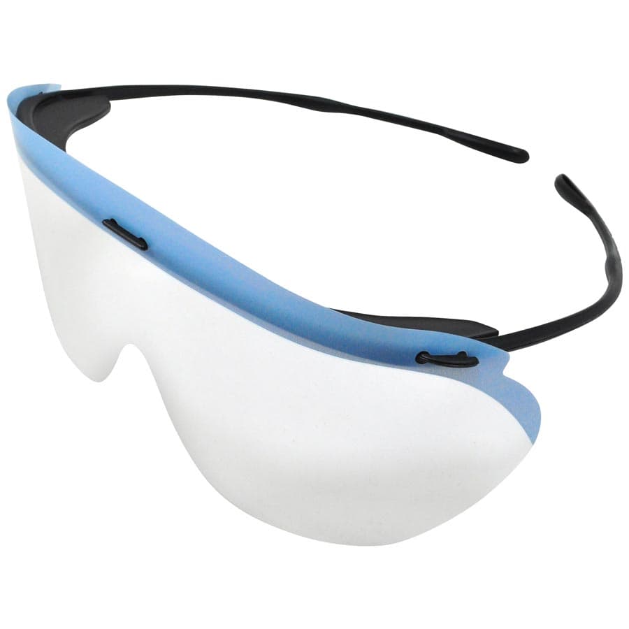 Dynamic Disposables® Safety Eyewear Office Pack, 10 Frames, 20 Clear Lenses & 1 Cord, Black, 3900 thumbnail 8