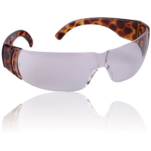 Hager Worldwide Jewels Anti-Scratch Protective Eyewear, Clear Lens, Tortoise Shell Frame, 355717 thumbnail 12
