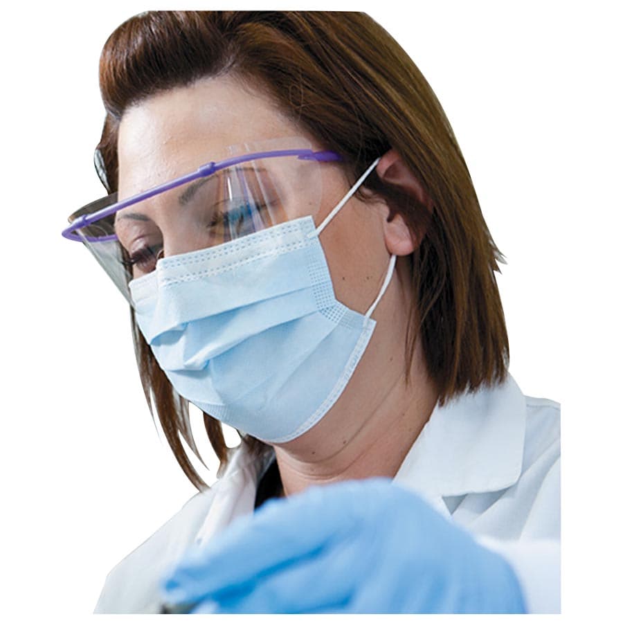 TIDIShield Assemble 'N Go Replacement Eye Shield Lenses, Clear, Disposable, 100/Box, 9210-100 thumbnail 8