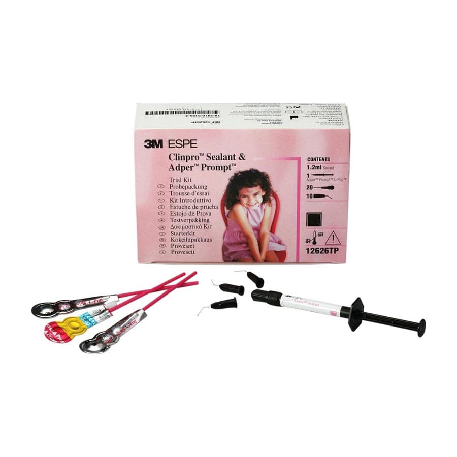 Clinpro Sealant & Adper Prompt L-Pop Self-Etch Adhesive Trial Kit, 1.2 mL Syringe, 12626TP thumbnail 6