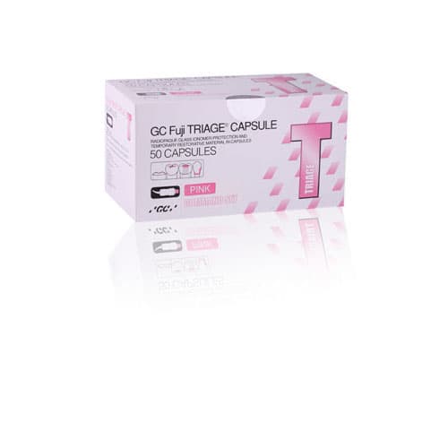 GC Fuji TRIAGE Glass Ionomer Sealant and Surface Protection Material, Pink Capsules, 0.13 ml, 50/Box, Refill #001946 thumbnail 12