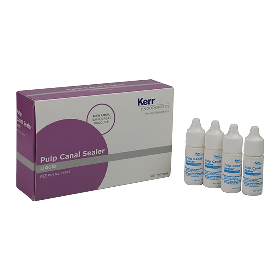 Kerr Pulp Canal Sealer Liquid Refill, 4 mL Bottles, 4/Pkg, #24873 thumbnail 11