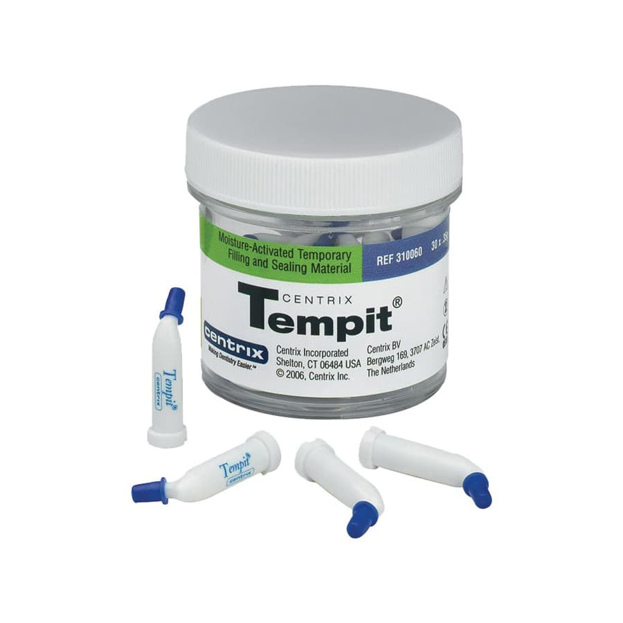 Tempit Temporary Filling Material, Pre-Filled Tips, 0.35 g, Medium Viscosity, 30/Pk, 310060 thumbnail 15