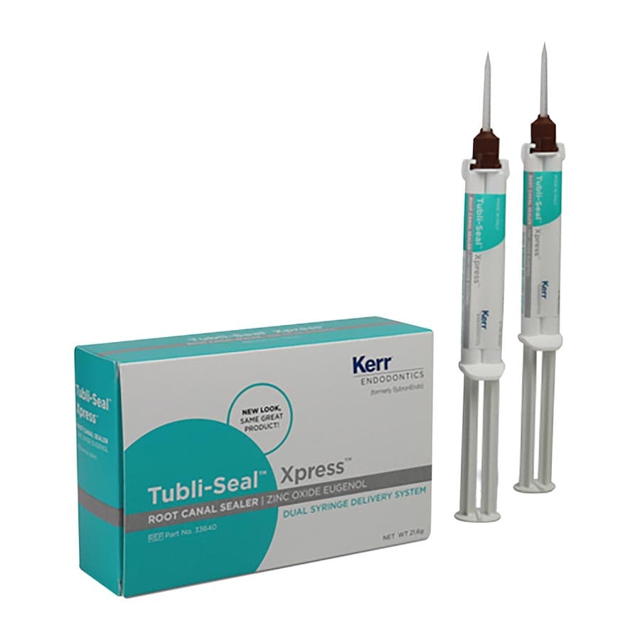 Kerr Tubli-Seal Xpress Root Canal Sealer, Zinc Oxide Eugenol, Automix Syringes, 10.7 g, 2/Pk, 33640 thumbnail 12