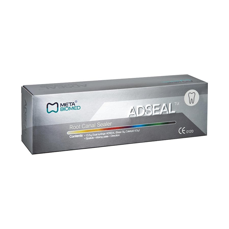 Meta Biomed Adseal Plus Resin-Based Root Canal Sealer, Radiopaque, 13.5 g Dual Syringe, 303002 thumbnail 4