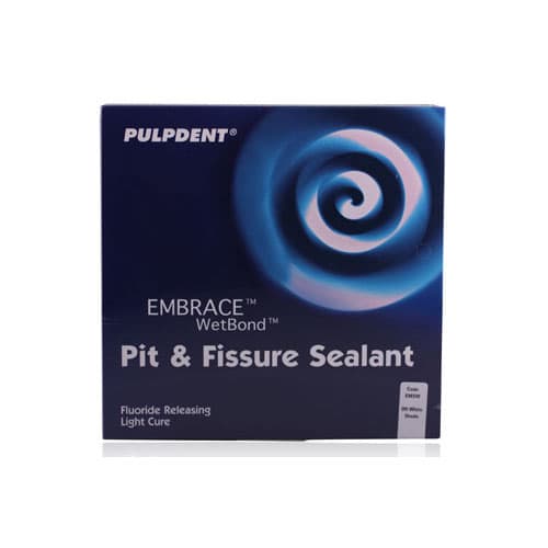 Pulpdent Embrace WetBond Pit & Fissure Sealant, Off-White Shade, 4 x 1.2 mL Syringes + 20 Applicator Tips, EMSW thumbnail 13