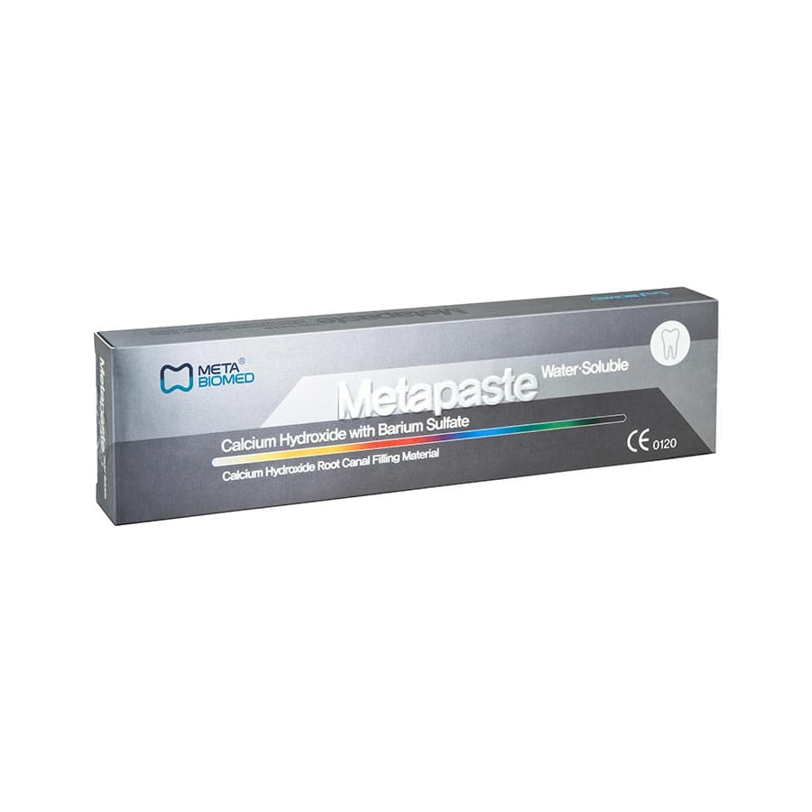 Meta Biomed Metapaste PLUS Calcium Hydroxide Paste with Barium Sulfate, 2.2g Syringe with 20 Tips, 301002 thumbnail 4