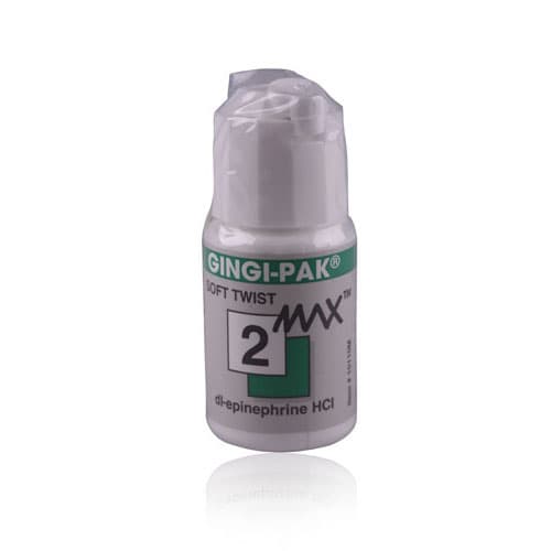 Gingi-Pak MAX Soft-Twist Retraction Cord, #2 Medium, Epinephrine HCl, 108" per Bottle, 10110M thumbnail 6