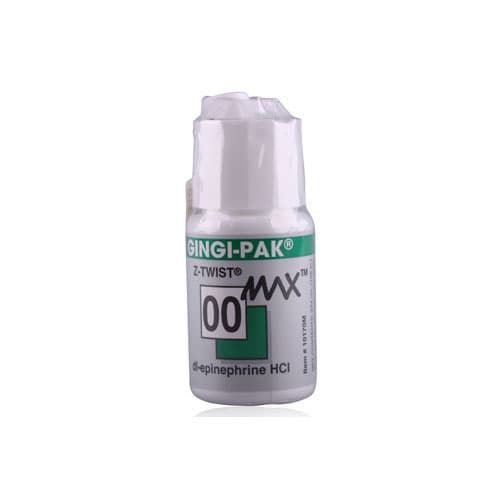 Gingi-Pak Max Z-Twist Retraction Cord with DL-Epinephrine HCl, Size #00 Very Thin, 108" per Bottle, 10170M thumbnail 6
