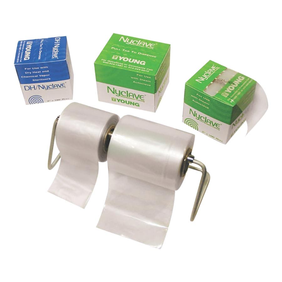 Nyclave Sterilization Tubing, 6" x 100' Roll, Clear Nylon, Puncture Resistant, No Indicator, 112610 thumbnail 9
