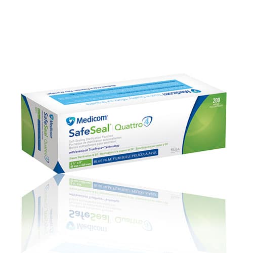 Medicom SafeSeal Quattro Self-Sealing Sterilization Pouches, 3.5" x 9", 200/Box, 88010-4 thumbnail 15
