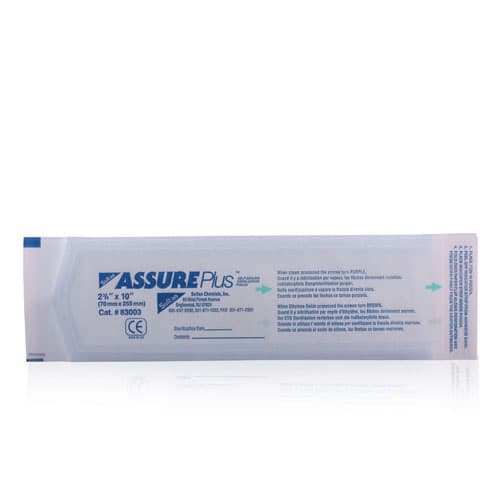 Assure Plus Sterilization Pouches, 2.75" x 10", 200/Pk, 83003 thumbnail 3
