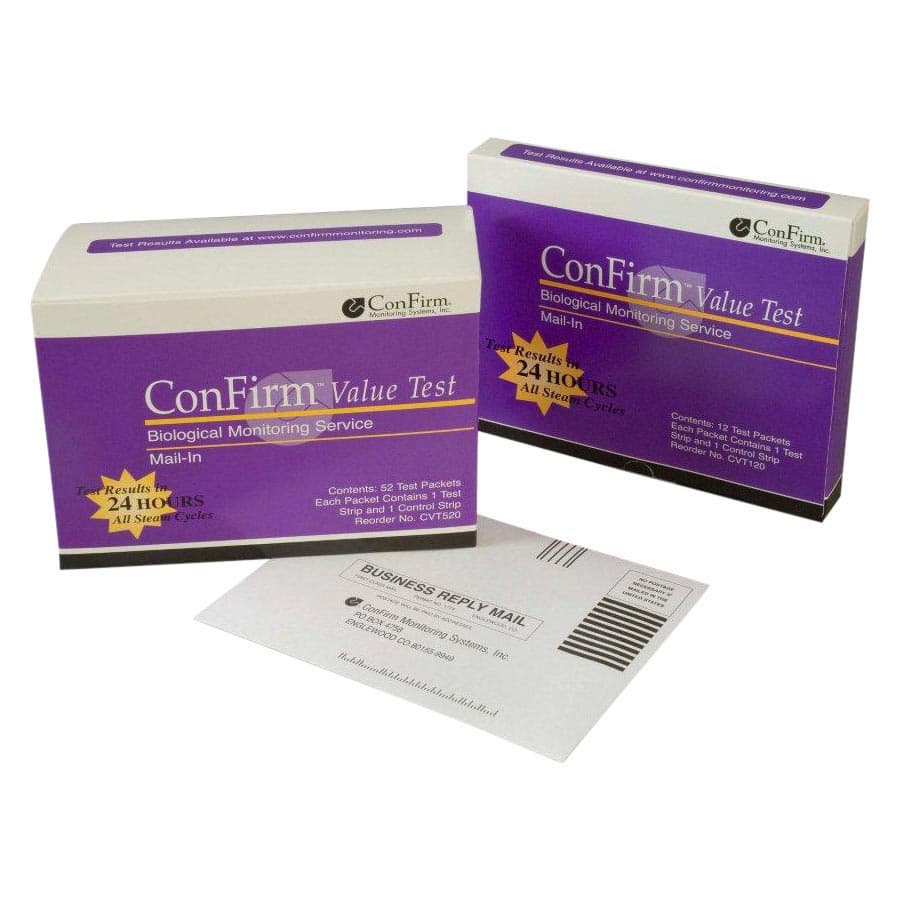 ConFirm Mail-In Sterilizer Monitoring System Value Test, 2-Strip, 52/Bx, CVT520 thumbnail 10