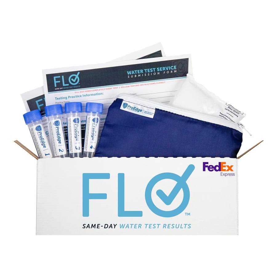 ProEdge Flo Mail-In Waterline Testing Kit, 4 Specimen Vials with Overnight Shipping Label, 90401 thumbnail 6