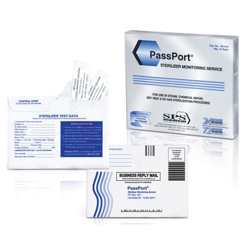 PassPort Sterilizer Monitoring Service, Mail-In Biological Indicators, 12/Box, PS-012 thumbnail 12