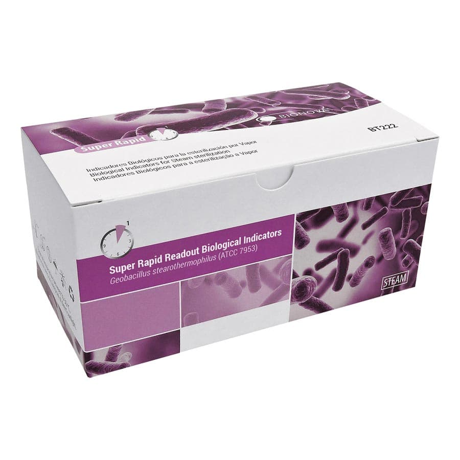 Bionova Super Rapid (1hr) Biological Indicator, Purple, 50/Box, BT222 thumbnail 6