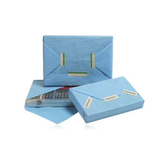 Hu-Friedy IMS Universal Sterilization Wrap, 20" x 20", Blue, 500/Pk, IMS-1216 thumbnail 7