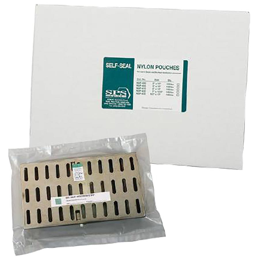 SPS Medical Nylon Self-Seal Sterilization Pouch, 9.5" x 13", Clear, 100/Box, NSP-430 thumbnail 3