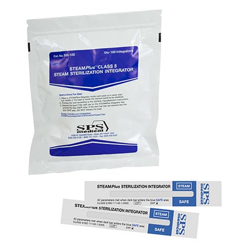 STEAMPlus™ Class 5 Sterilization Integrator Strips, 4" x 0.75", 100/Box, SSI-100 thumbnail 11