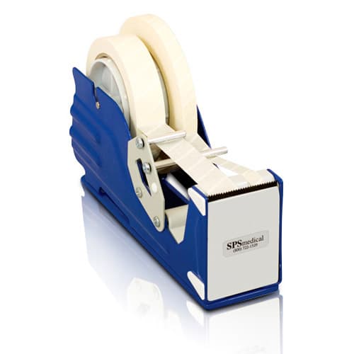 SPS Medical Autoclave Tape Dispenser, 1" Blue, Weighted Base, Holds 2 Rolls, TD-001 thumbnail 3