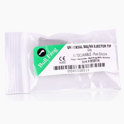 Hager Worldwide Serviceable Saliva Ejector Valve with 1/4" Swivel Tubing Adapter, Plastic, Black, 1/Pk, B10112 thumbnail 5