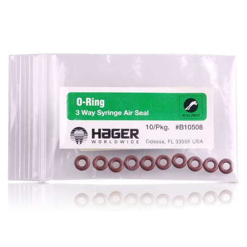 Hager Worldwide Bullfrog Air/Water Syringe O-Ring, Large, 10/Pack, B10508 thumbnail 2