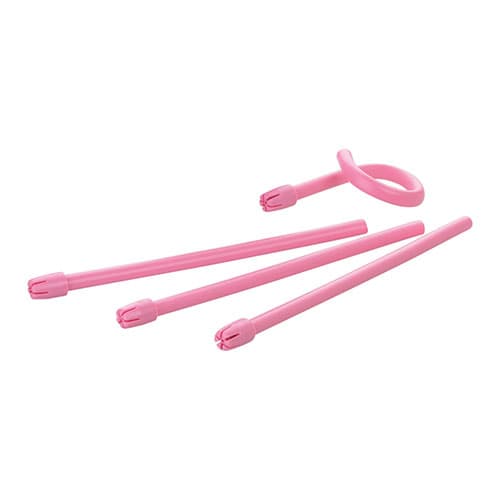 Crosstex Advantage Premium Saliva Ejectors, Pink/Pink, Wire-Reinforced, Non-Removable Tip, Latex-Free, 100/Bag, ZPP thumbnail 11
