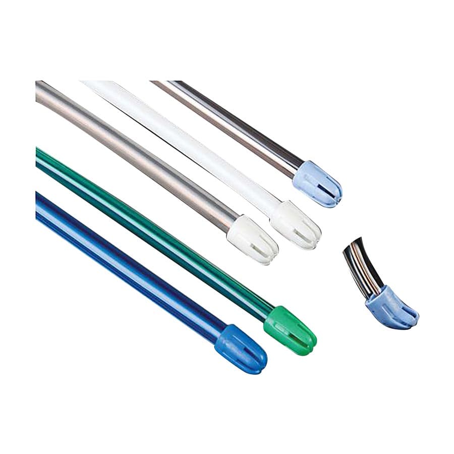 Plasdent Flexjet Saliva Ejector, Clear with Blue Tip, Disposable, 100/Bag, 8000-CLB thumbnail 2