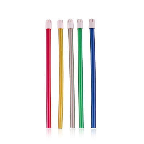 Flexo Disposable Saliva Ejectors, Plastic, Fixed Tips, Clear with White Tip, 100/Pk, 1662215 thumbnail 12