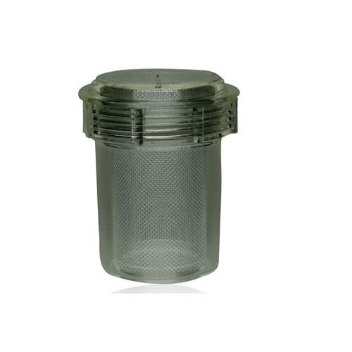 Plasdent Disposable Evacuation Canister #2400, 4-1/2"W x 5-1/8"H, Internal Threads, 8/Box, DC8-2400 thumbnail 2