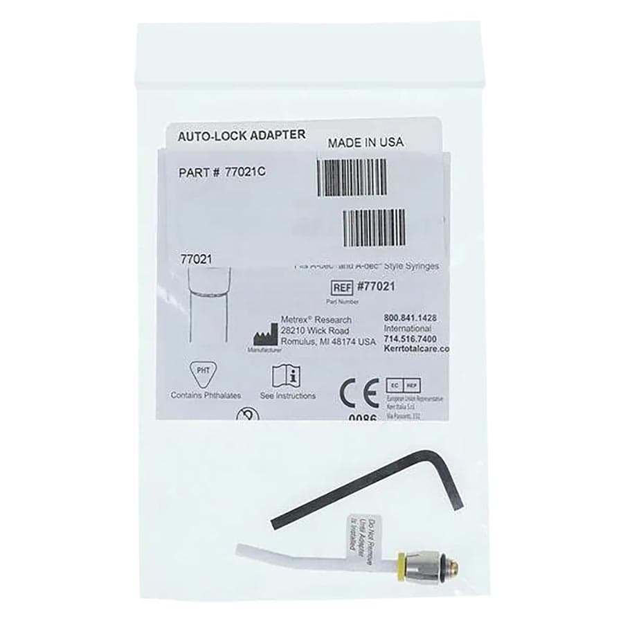 Kerr TotalCare Seal-Tight Auto-Lock Air/Water Syringe Tip Adapter, Type A (A-dec Style), 77021 thumbnail 3