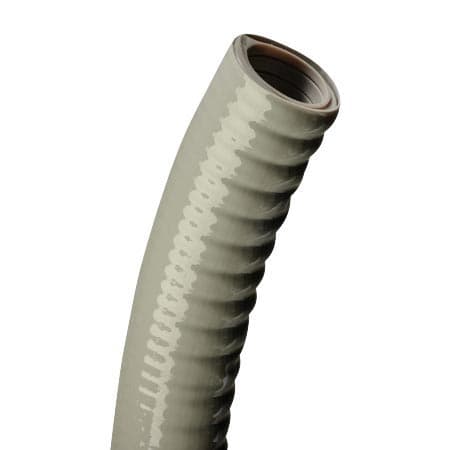 DCI International Asepsis Sheathed Corrugated Vacuum Tubing, 1" ID, Gray, Per Foot, 722 thumbnail 2