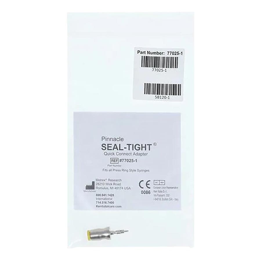 Kerr TotalCare Seal-Tight Quick-Connect Adapter, Type P, Press Ring Style, Disposable, 1/Pack, 77025-1 thumbnail 4