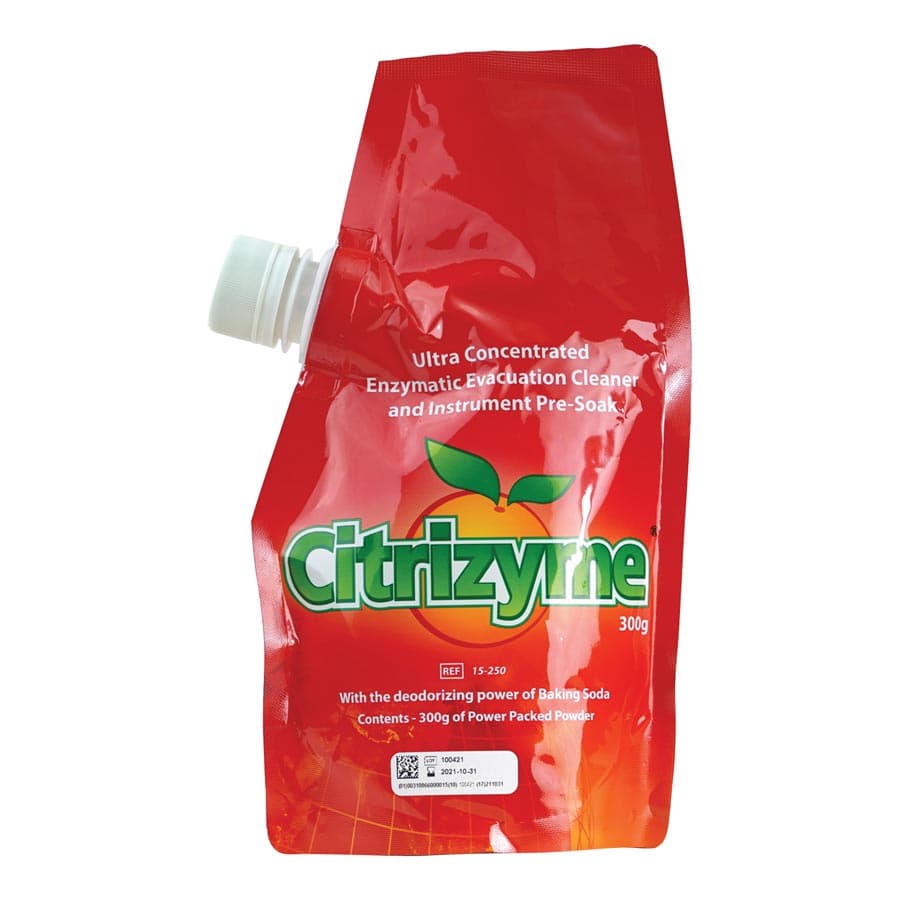 Citrizyme Ultra Concentrated Enzymatic Evacuation System Cleaner, Citrus Scent, 300g Pouch with EZ Pour Spout, 1/Pkg, 15-250 thumbnail 6