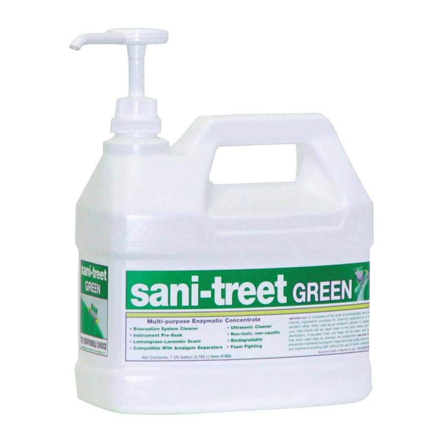 Sani-Treet Green Multi-Purpose Enzymatic Concentrate, 1 Gallon Bottle, 7000 thumbnail 3