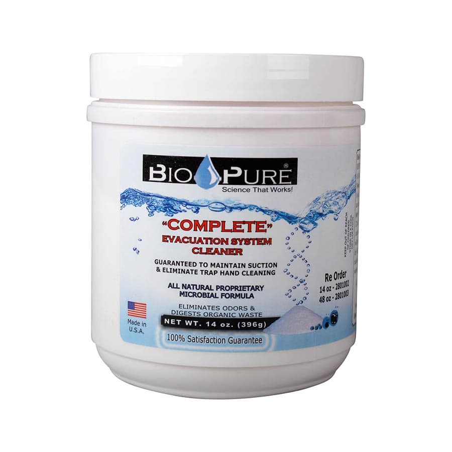 Bio-Pure Evacuation System Maintenance Cleaner, 14 oz, Powder, 1/Pk, 2801002 thumbnail 2
