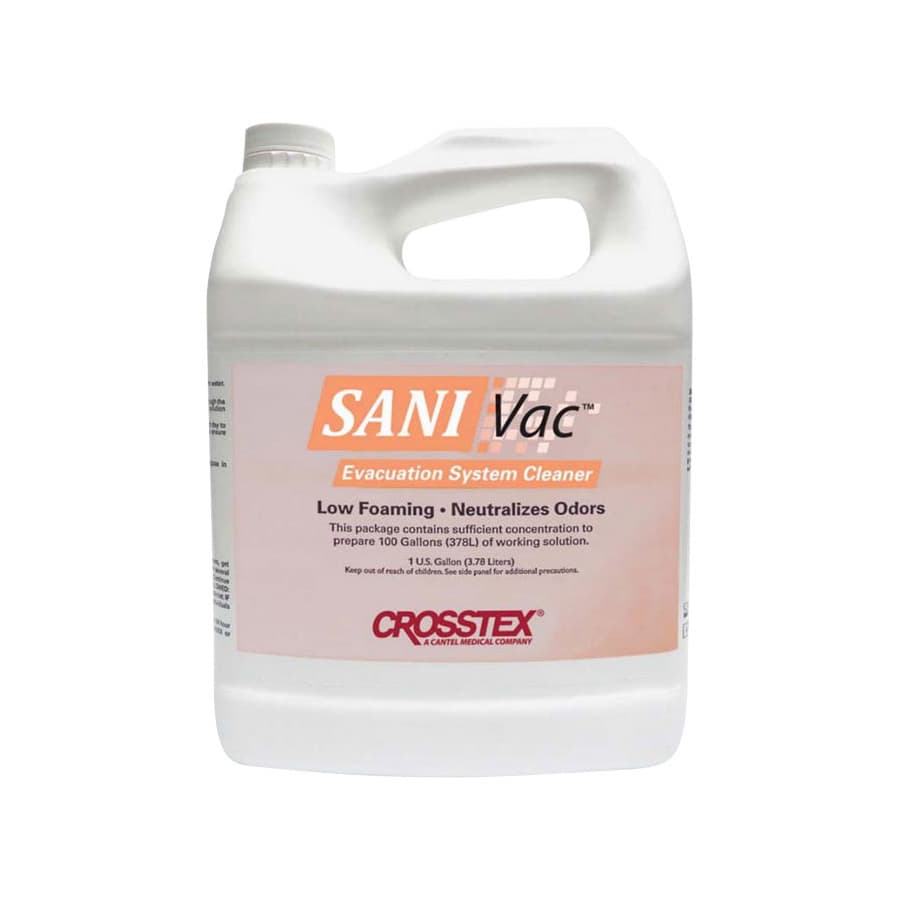 Crosstex Sani Vac Evacuation System Cleaner, 1 Gallon, JVAC thumbnail 6