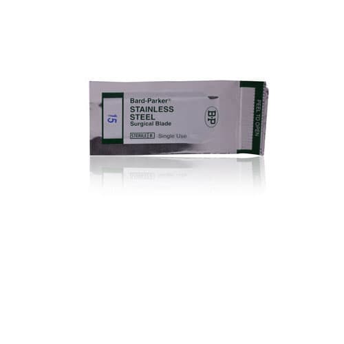 Bard-Parker Carbon Steel Surgical Blades, Size 11, Non-Sterile, 10/Pack, 371311 - Bard-Parker Carbon Steel Blades - 11  Non-Sterile 10/Pack 371311 - Image 1