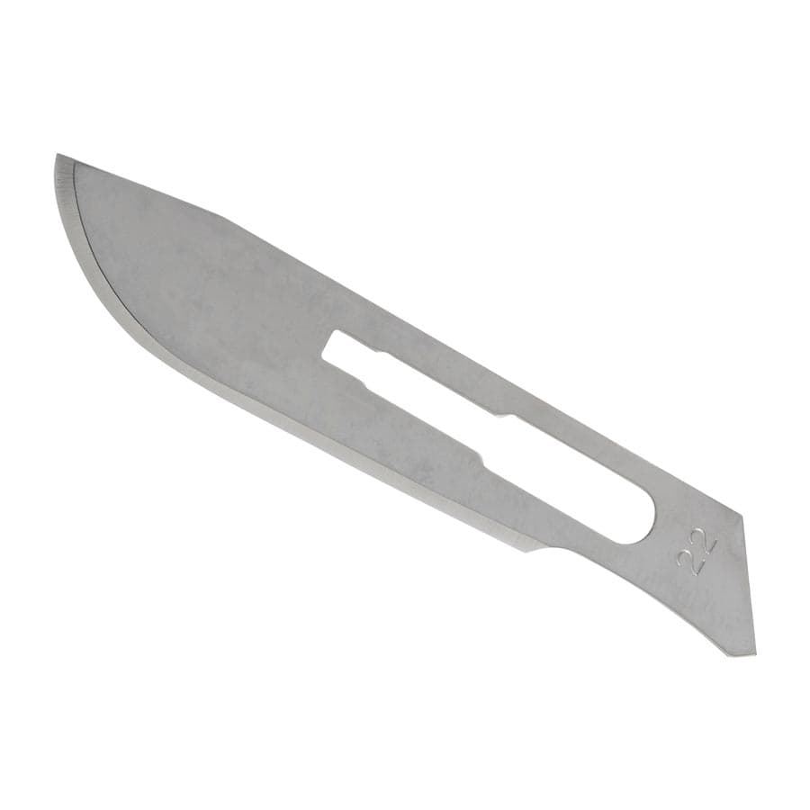 Glassvan Sterile Carbon Steel Surgical Blade, #22, 100/Box, 2001T-22 thumbnail 4