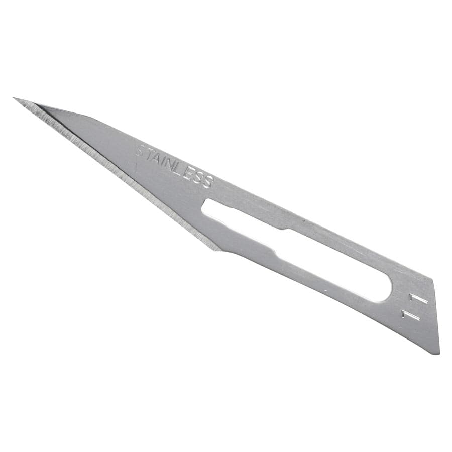 Myco Medical Glassvan Stainless Steel Surgical Blade #11, Sterile, 100/Box, 3001T-11 thumbnail 10