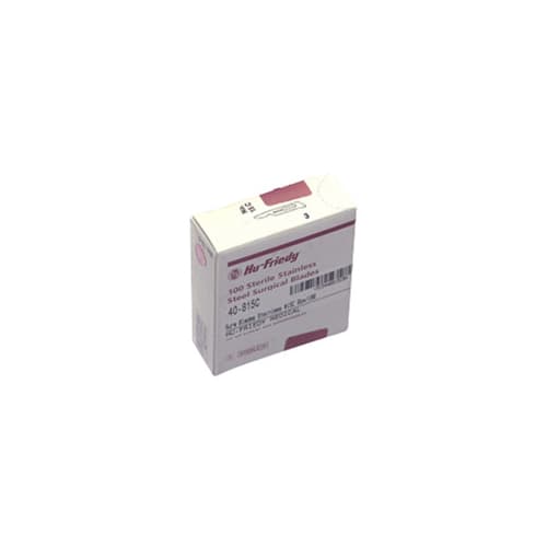 Hu-Friedy #15C Sterile Stainless Steel Surgical Scalpel Blades, Individually Wrapped, 100/Box, 40-815C thumbnail 11
