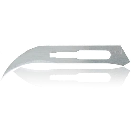 Miltex-Integra #12 Carbon Steel Sterile Surgical Scalpel Blade, 100/Box, 4-112 thumbnail 9