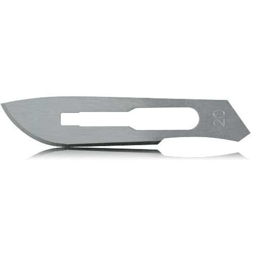 Miltex-Integra Carbon Steel Sterile Surgical Scalpel Blade, #20, 100/Box, 4-120 thumbnail 4