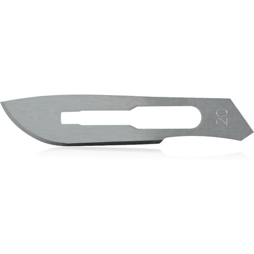 Miltex by Integra Stainless Steel Surgical Blade #20, Sterile, Individually Wrapped, 100/Box, 4-320 thumbnail 3